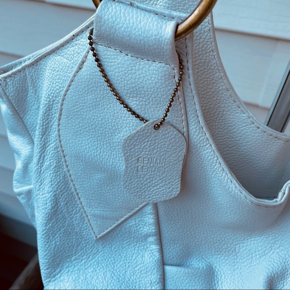 White Leather Bag - Picture 8 of 17